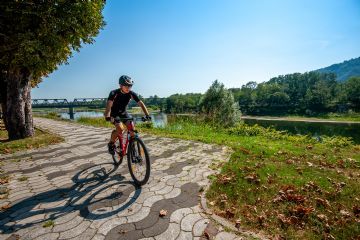 La Pedemontana lungo il corso del Sesia a Romagnano Sesia