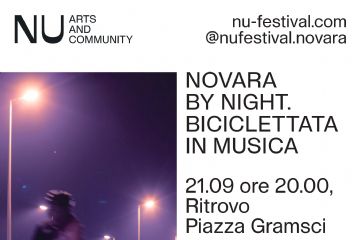 Novara by night. Biciclettata in musica